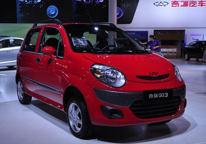 奇瑞 QQ3 1.0L 手動 時尚版 冠軍型 2012款
